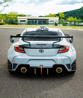Subaru BRZ ZD8 2022 2023 2024 & Toyota GR86 ZN8 2022 2023 2024 with Aftermarket Parts - "SHINING" Extreme Rear GT Wing Carbon Fiber / FRP from Robot Craftsman